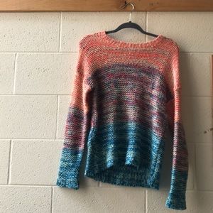 Multicolored sweater